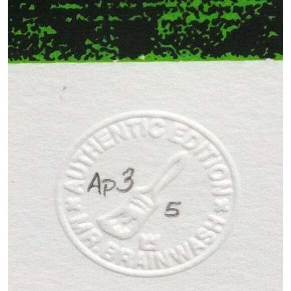 handsigned original screen print by Mr. Brainwash - Picture 4 of 4